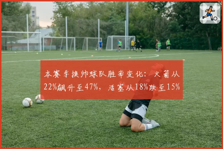 本赛季换帅球队胜率变化：火箭从22%飙升至47%，活塞从18%跌至15%